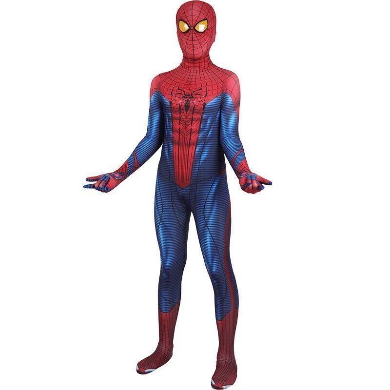 The Amazing Spider-Man PS5 Cosplay Costume Bodysuit Kid Child