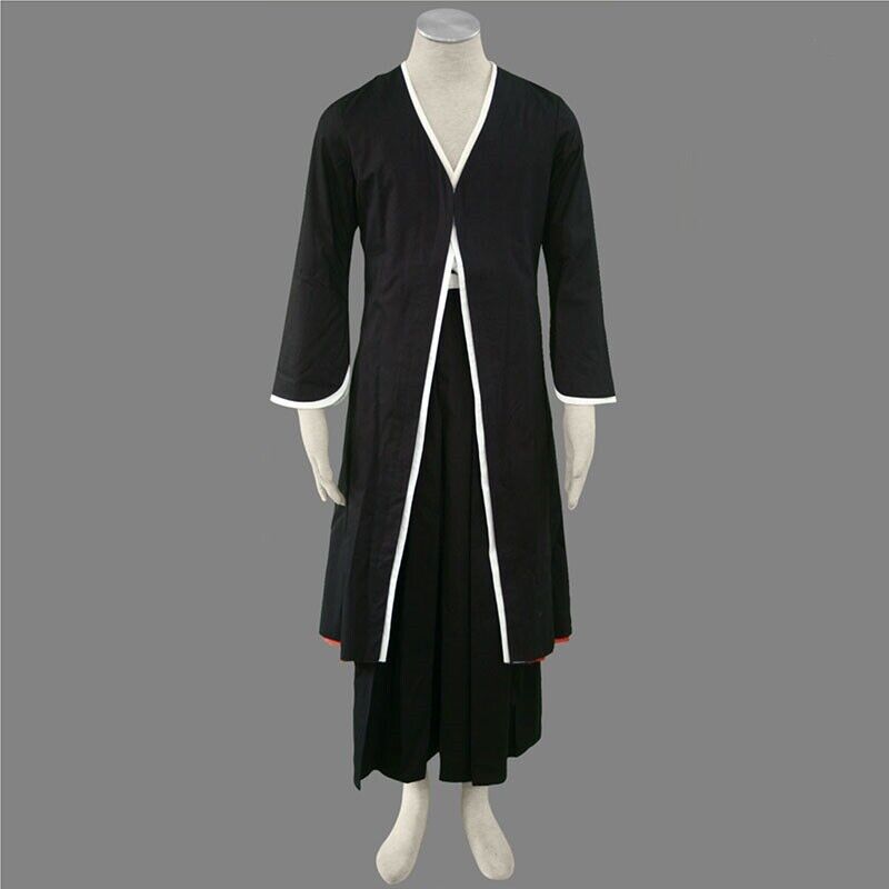 Bleach Kurosaki Ichigo Cosplay Anime Costume Black