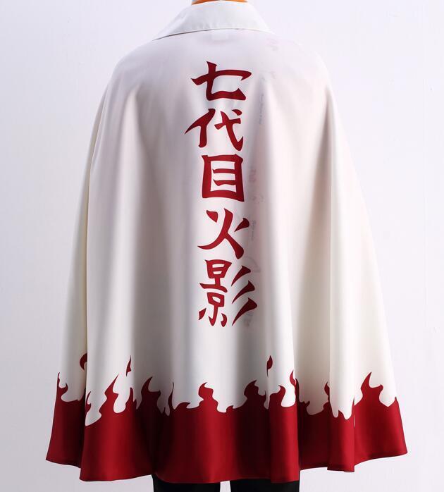 Uzumaki Naruto Cosplay Costume 7th Hokage Only Cloak