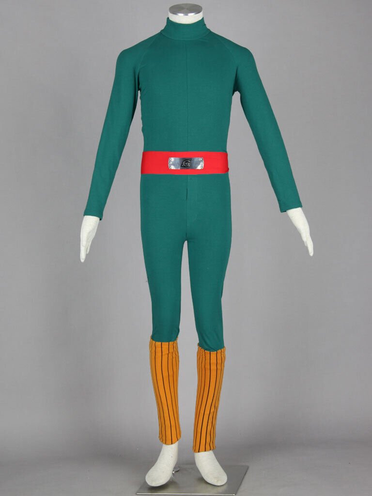 NARUTO Rock Lee Cosplay Costume