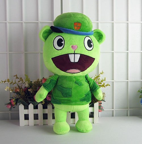 Happy Tree Friends Flippy Stuffed Animals Plush Figure Stuffed Toy